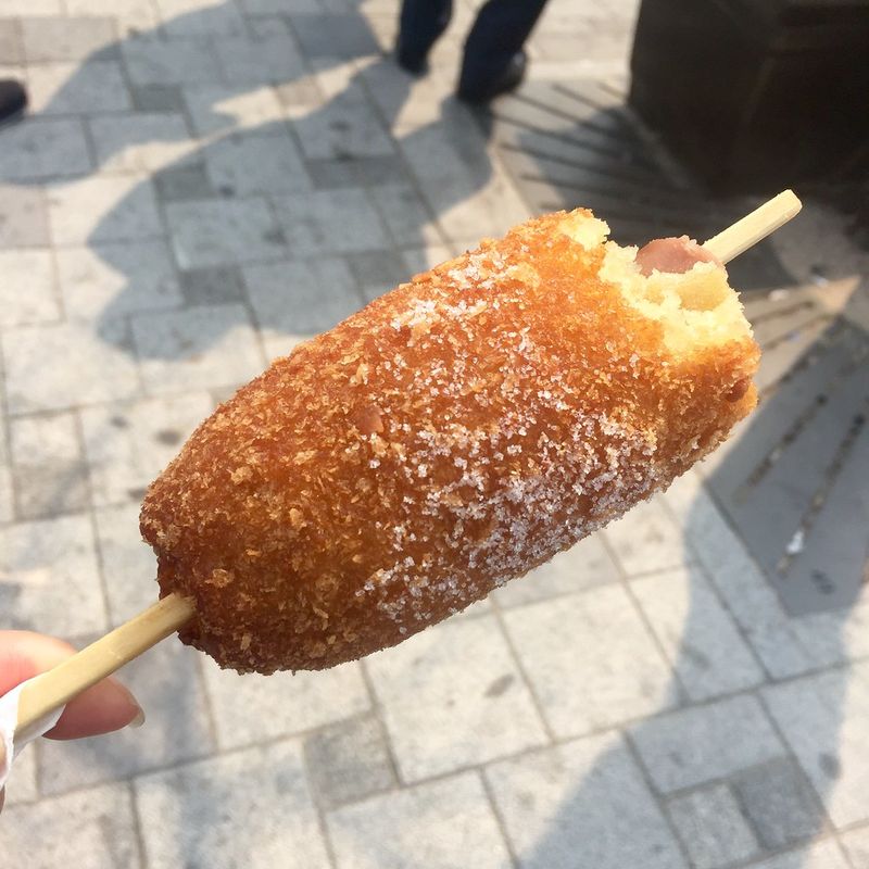 Corn dogs