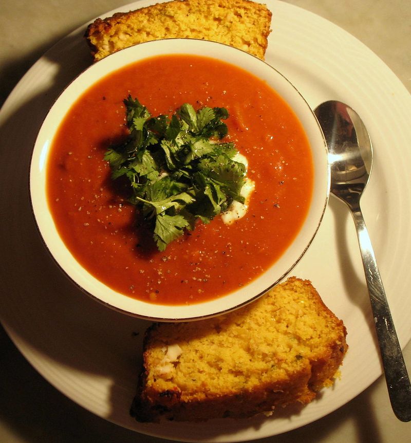 Cornbread and Soup