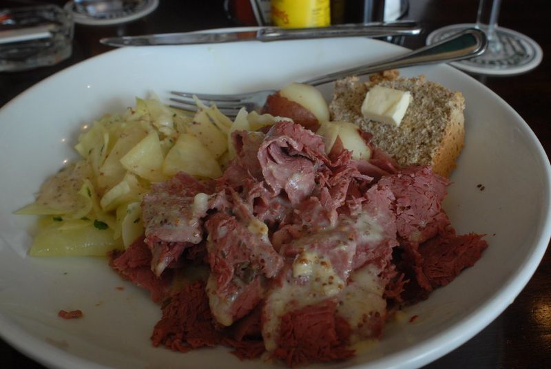 Corned beef and cabbage