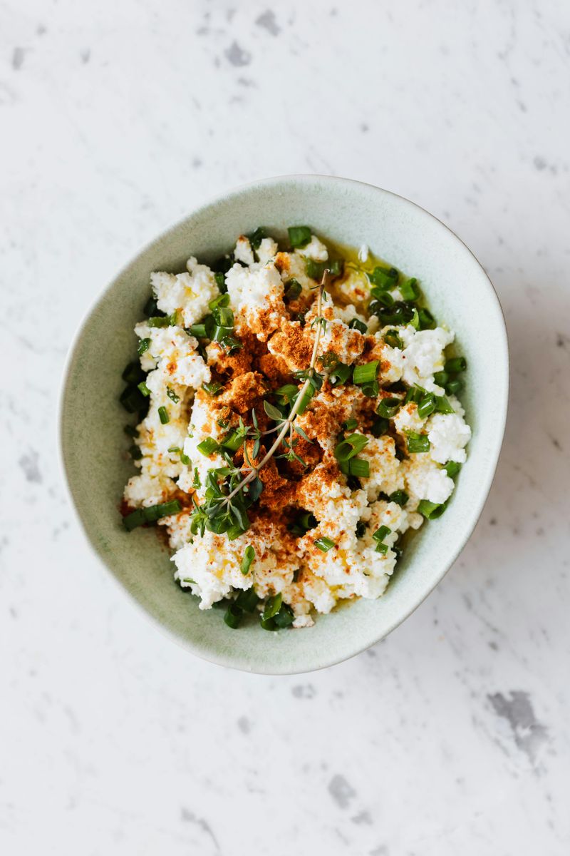 Cottage cheese bowl