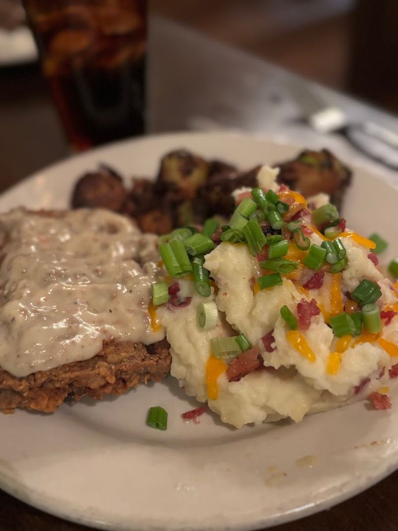 Country Fried Steak With All the Trimmings