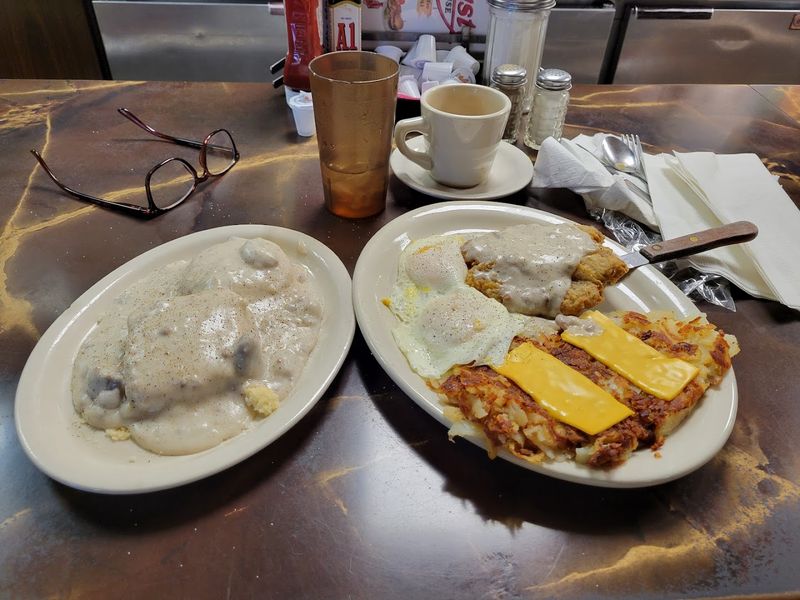 Country Fried Steak and Eggs