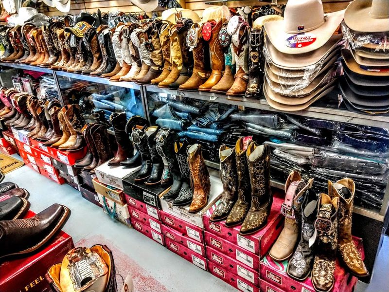 Cowboy Boots and Hats Galore