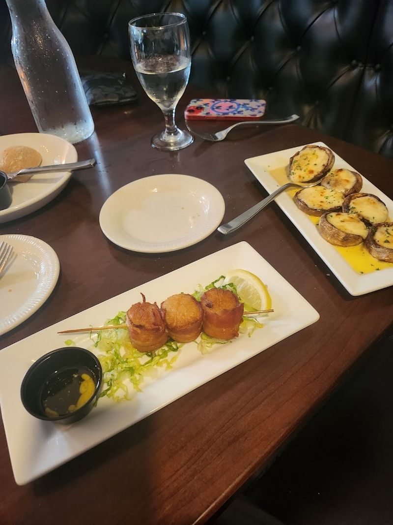 Crab Cakes with Sriracha Ranch Over Asiago Risotto Crab Cakes with Sriracha Ranch Over Asiago Risotto
