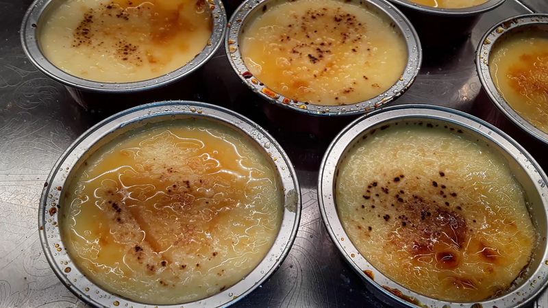 Creme Brulee and Specialty Pastries