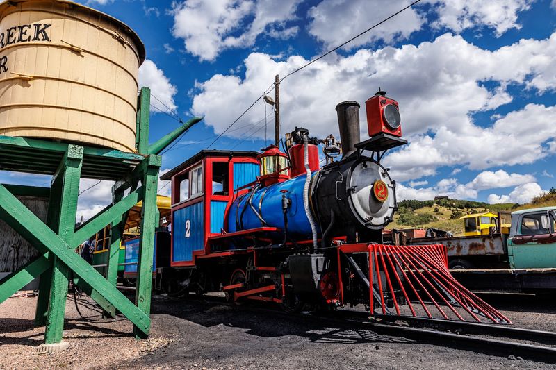 Cripple Creek & Victor Narrow Gauge Railroad - Cripple Creek, Colorado Cripple Creek & Victor Narrow Gauge Railroad - Cripple Creek, Colorado