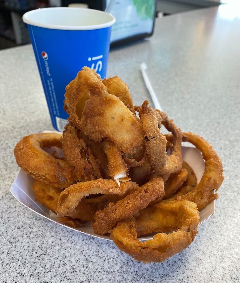 Crispy, Hand-Battered Onion Rings