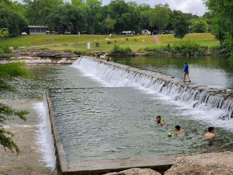 Crystal-Clear River Swimming Right in the Heart of Town