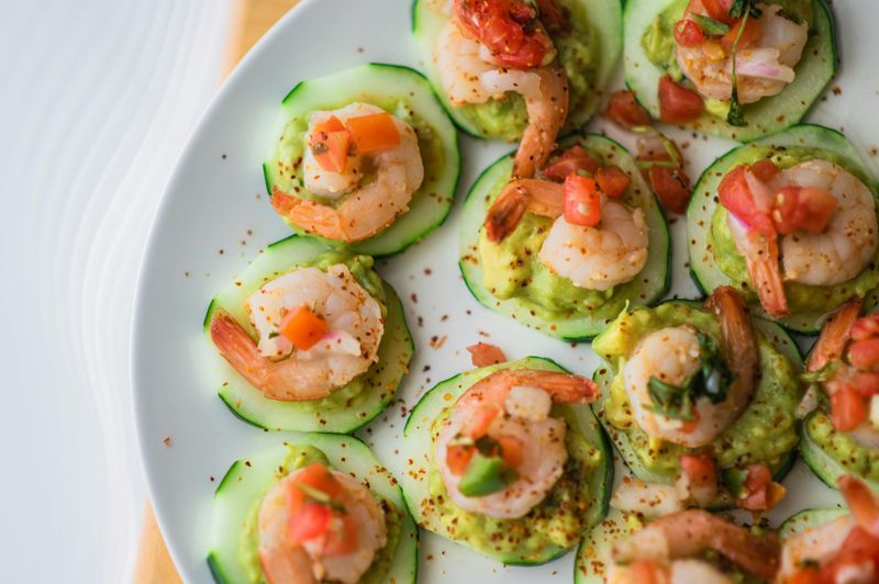 Cucumber bites