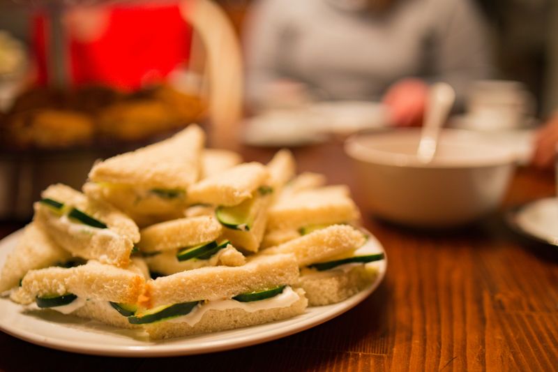 Cucumber sandwich