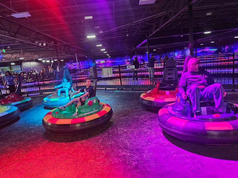 Dancing Bumper Cars That Move to the Music