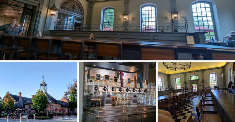 Dine inside a beautifully transformed 80-year-old bank at this one-of-a-kind Virginia pub