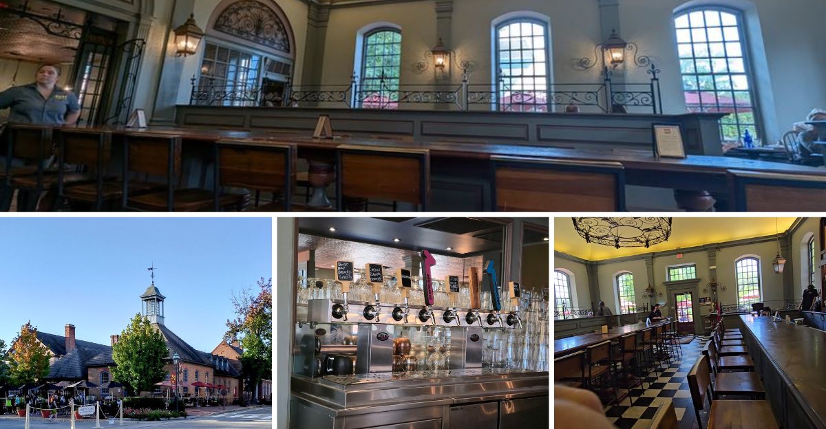 Dine inside a beautifully transformed 80 year old bank at this one of a kind Virginia pub