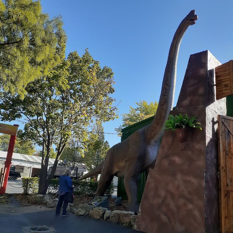 Dinosaur-Themed Mini Golf Course