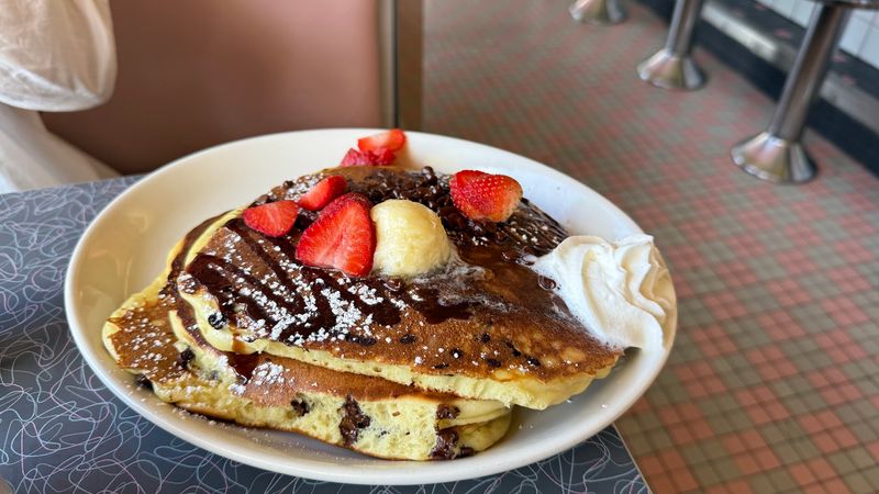 Double Chocolate Chip Pancakes for the Sweet Tooth Double Chocolate Chip Pancakes for the Sweet Tooth