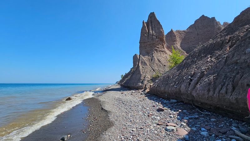 Dragon Beach and the Colorful Rocks Below