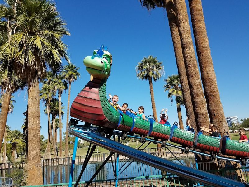 Dragon Roller Coaster for Tiny Thrill-Seekers