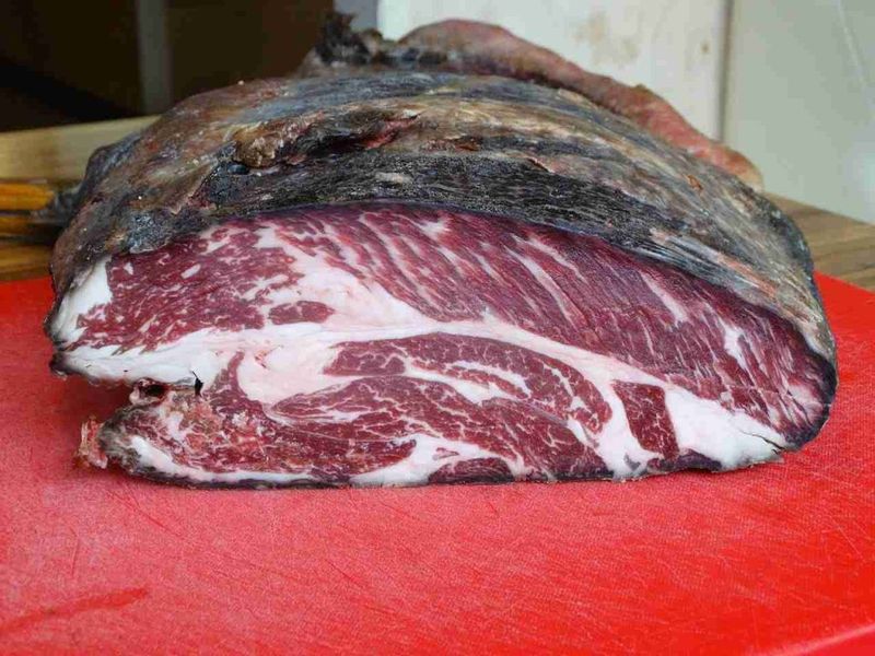Dry steak