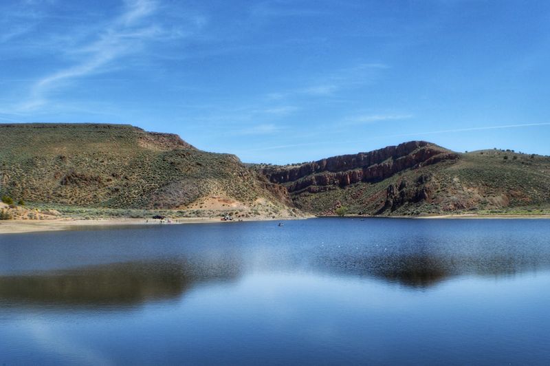 Echo Canyon Reservoir and Its Peaceful Shoreline