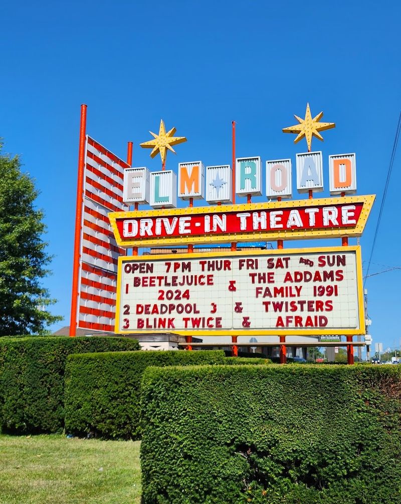 Elm Road Triple Drive-In Theatre - Warren, Ohio