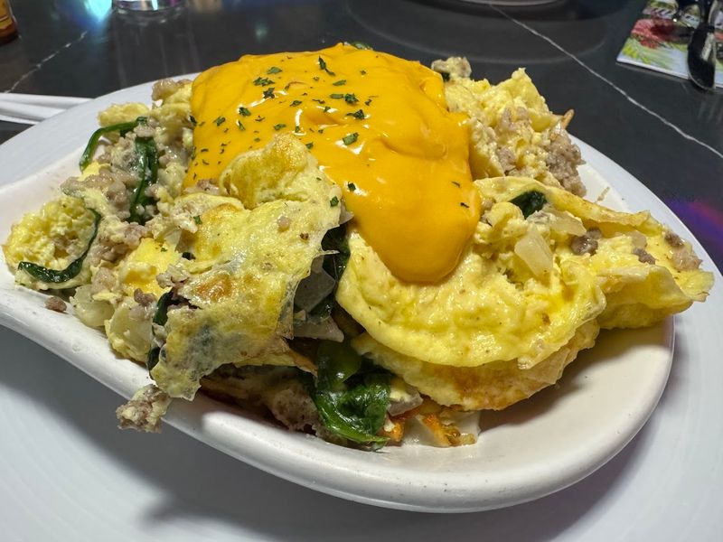 Enormous Omelets That Could Feed a Small Army Enormous Omelets That Could Feed a Small Army