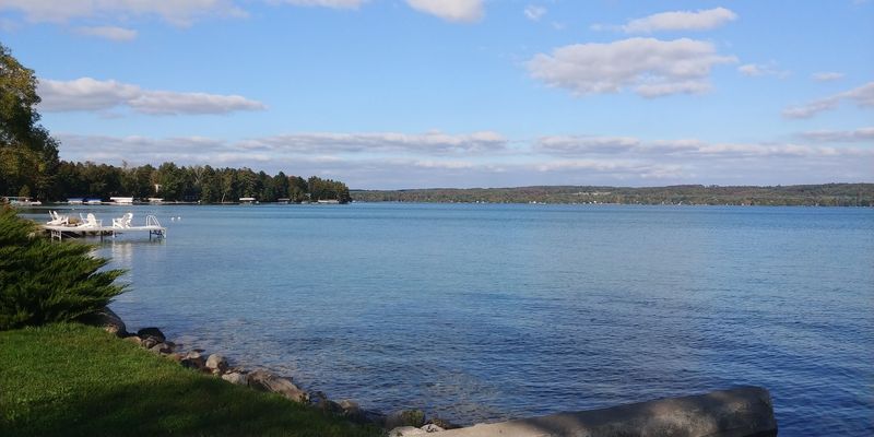 Fall Colors Transform the Lake Into Pure Magic