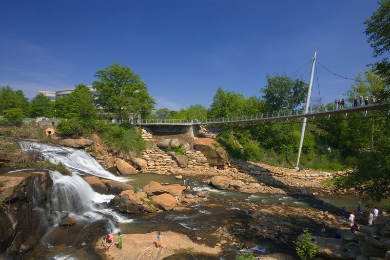 Falls Park on the Reedy - Greenville, South Carolina