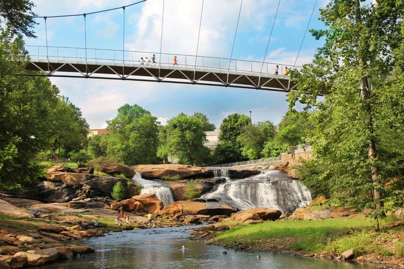 Falls Park on the Reedy - Greenville, South Carolina