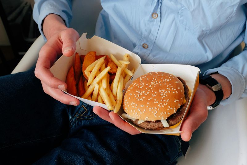Fast food burgers