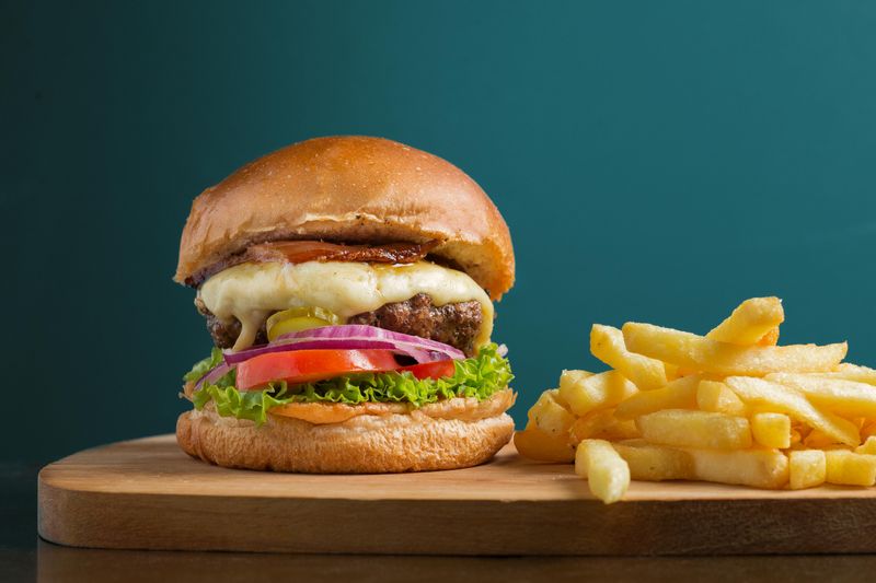 Fast food burgers