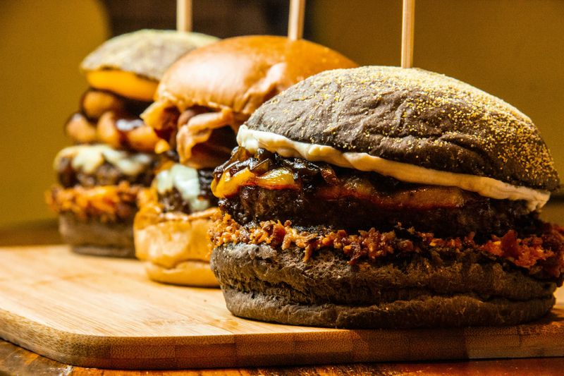 Fast food burgers