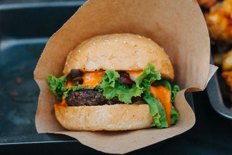 Fast food burgers