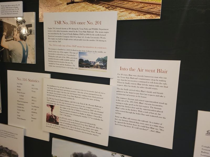 Films and Exhibits at the Rusk Depot Museum