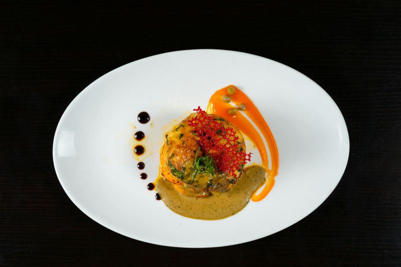 Fine dining plate