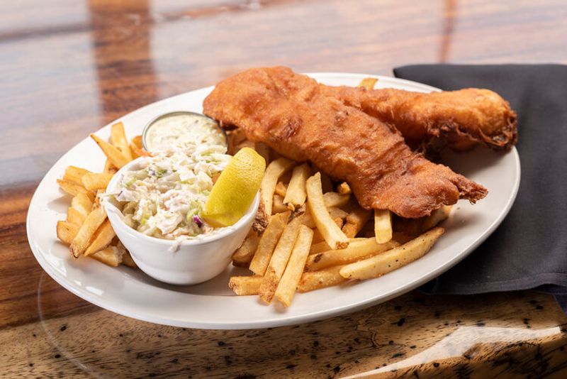 Fish and Chips Done the Right Way Fish and Chips Done the Right Way