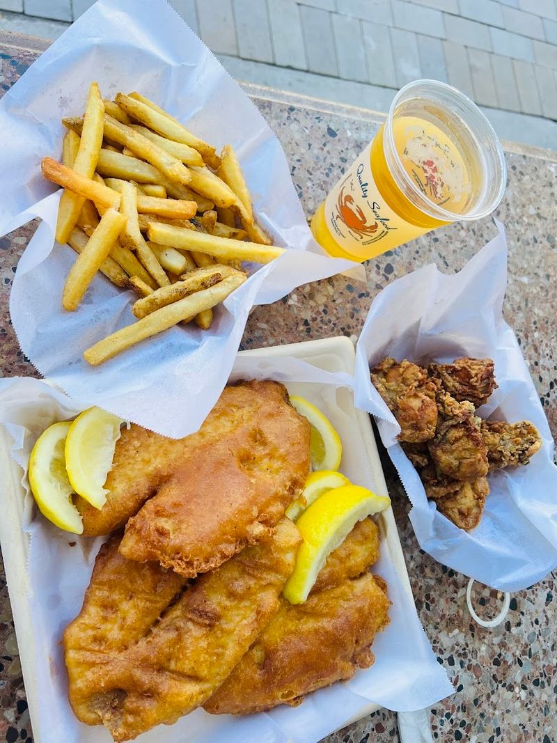 Fish and Chips Worth Every Single Calorie Fish and Chips Worth Every Single Calorie