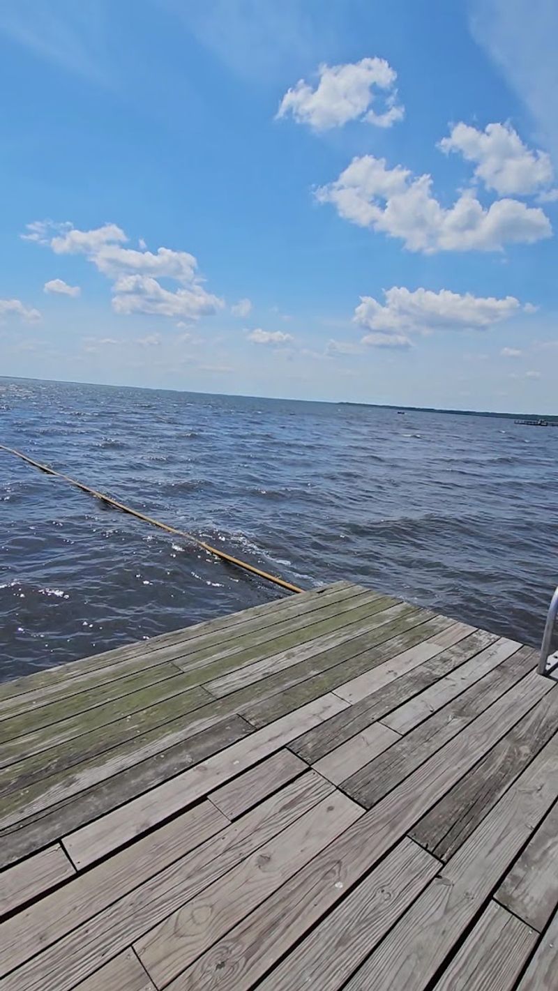 Fishing on Lake Phelps