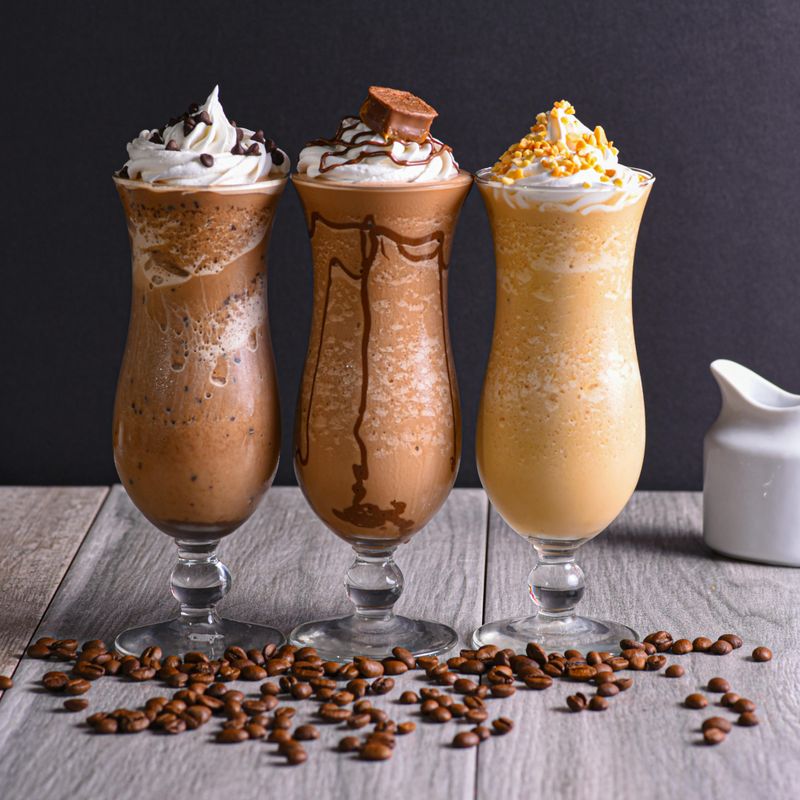 Flavored coffee drinks