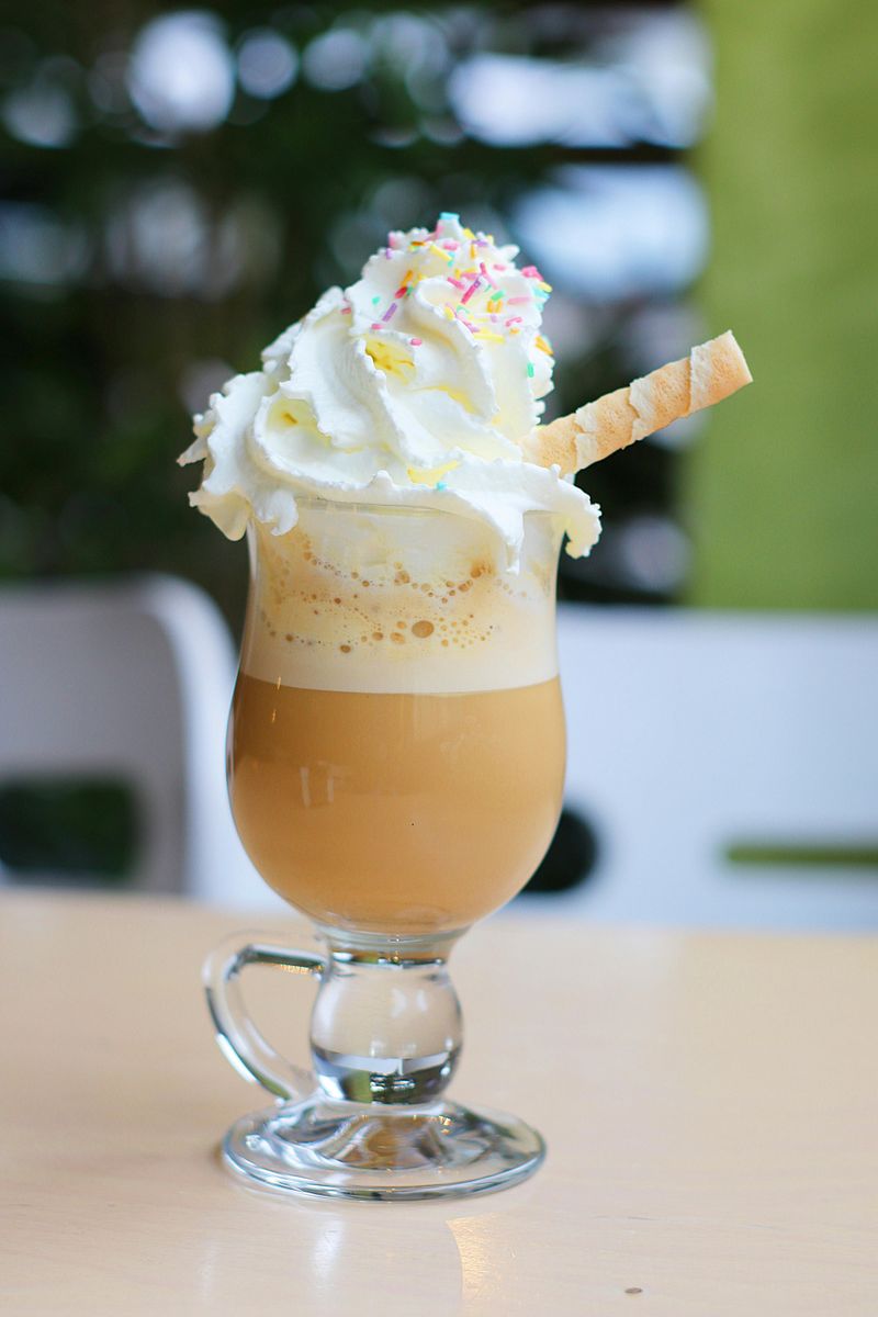 Flavored coffee drinks