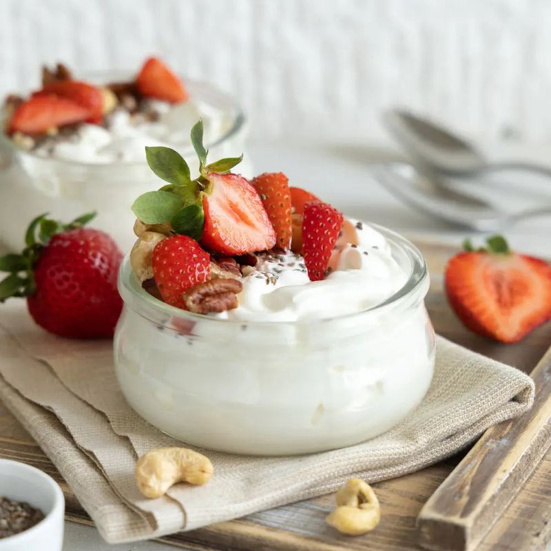 Flavored yogurt