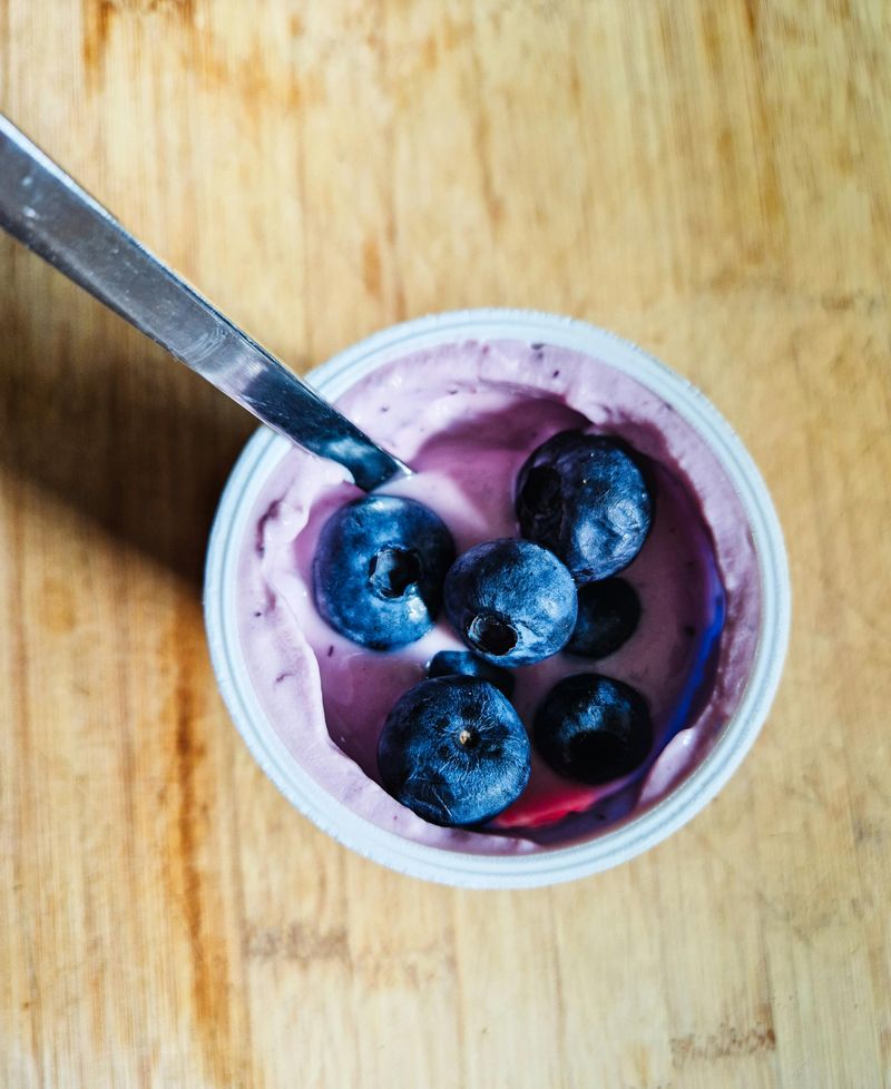 Flavored yogurt