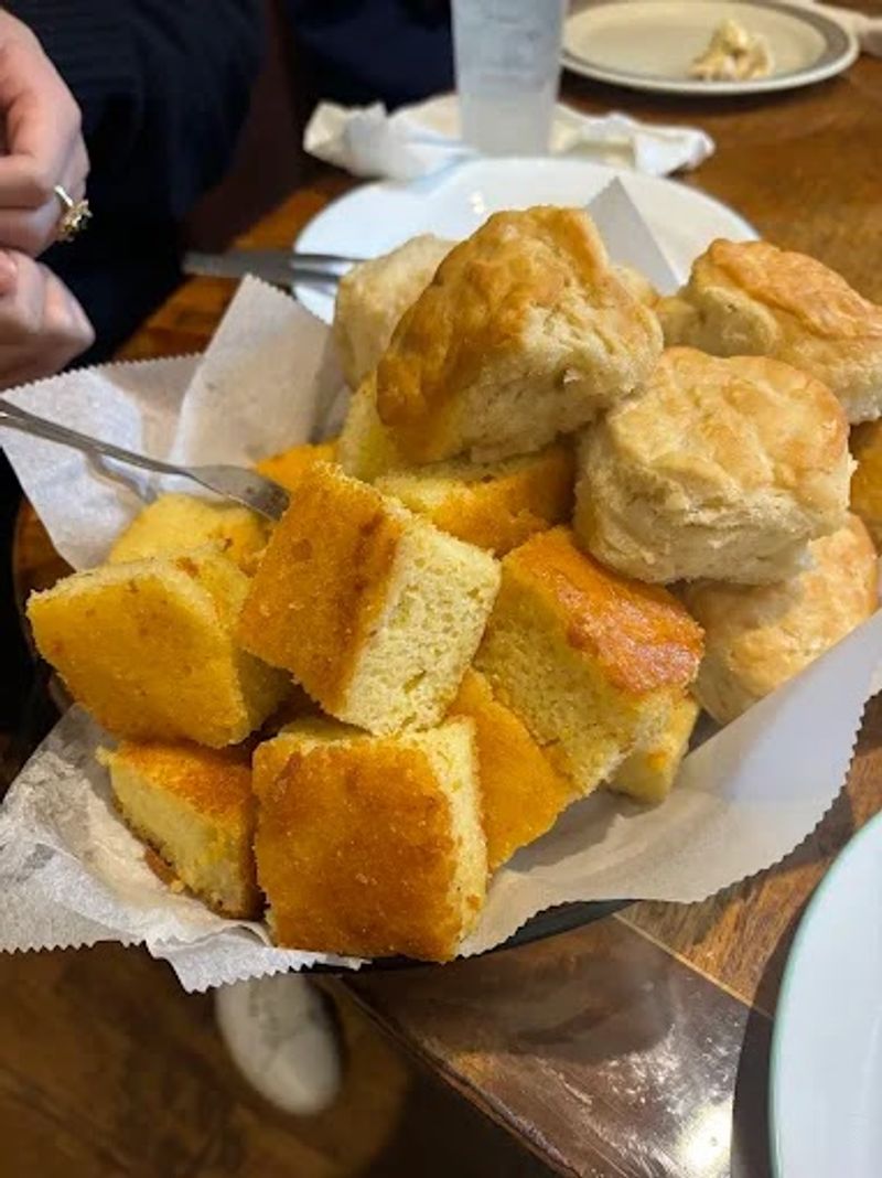 Fluffy Biscuits and Peach Preserves