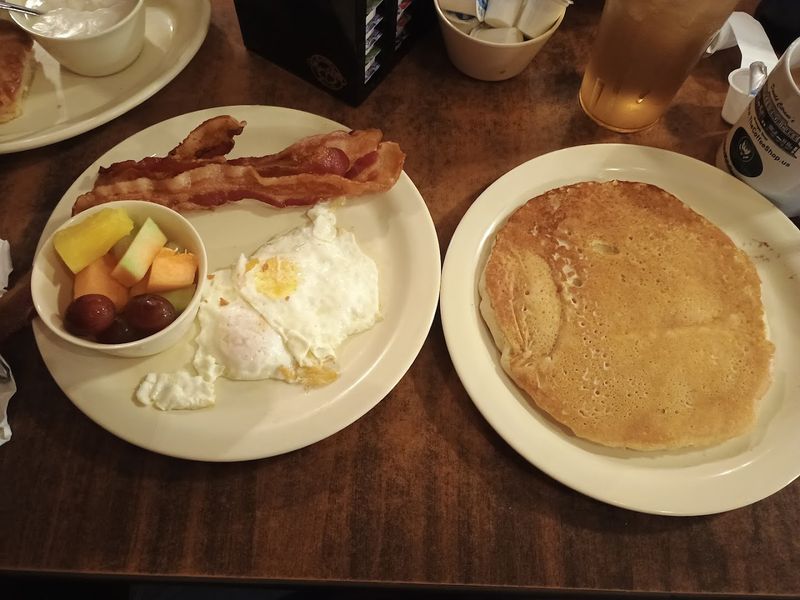 Fluffy Pancakes That Are Almost Too Big to Finish