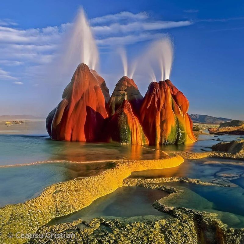 Fly Ranch Geyser - Gerlach, Nevada Fly Ranch Geyser - Gerlach, Nevada