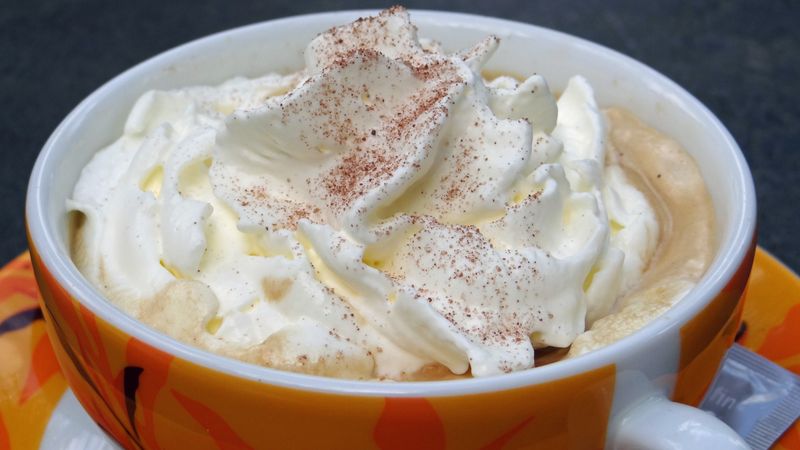 Foam topping