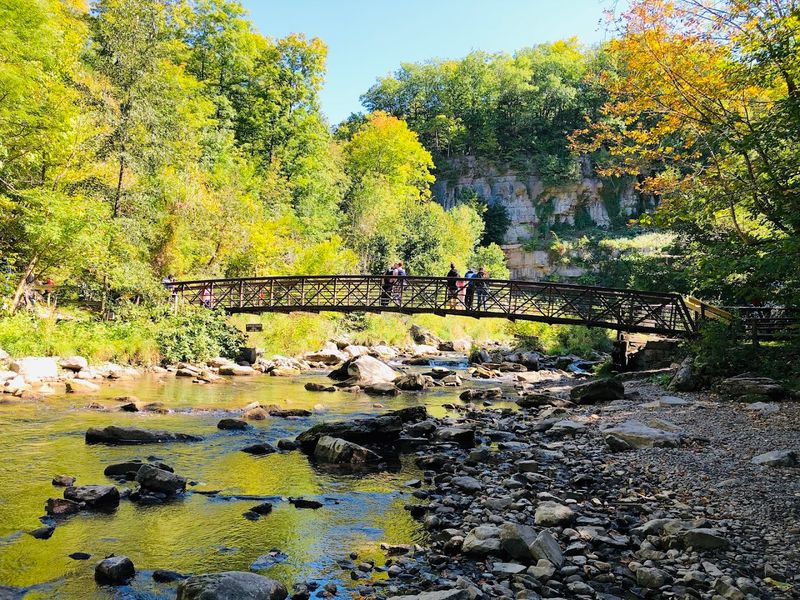 Footbridge at the Base Delivers the Best Waterfall View