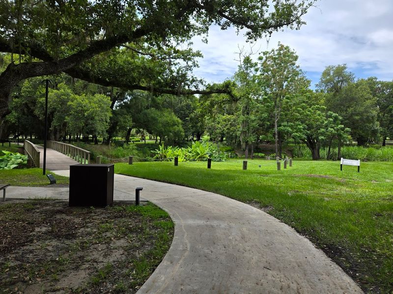 Free Tram Rides Around the Entire Park