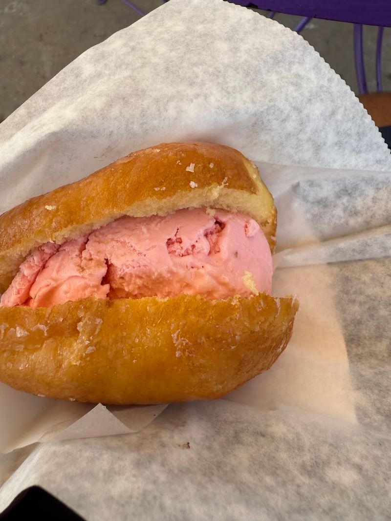 Fresh-Baked Donuts Made Right There on Site