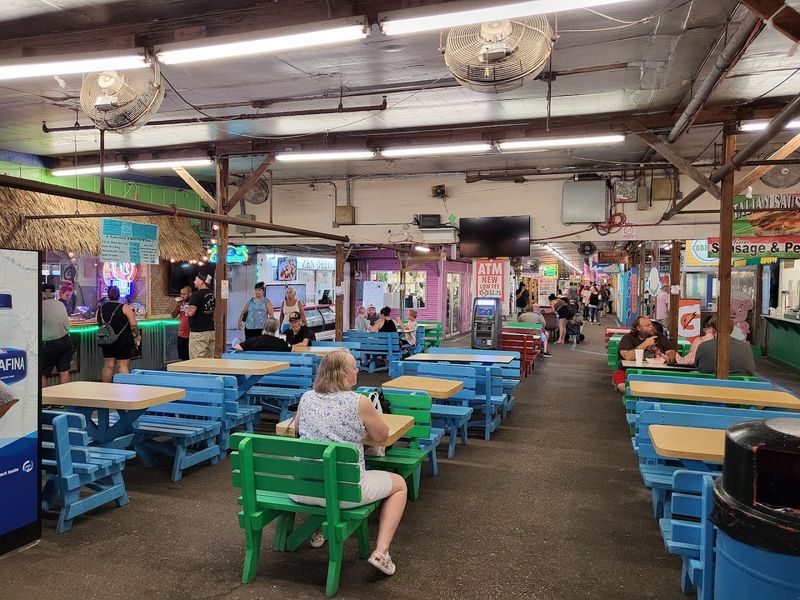 Fresh Food Courts and Snack Bars Throughout