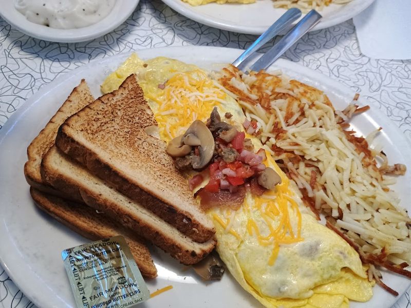 Fresh Hash Browns Cooked to a Golden Crisp